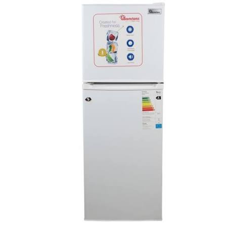 🔥DEAL🔥RAMTONS 128L 2 Door Direct Cool Fridge, Silver- RF/173 CFC Free Direct Cool ,Hard Top,Glass Shelves