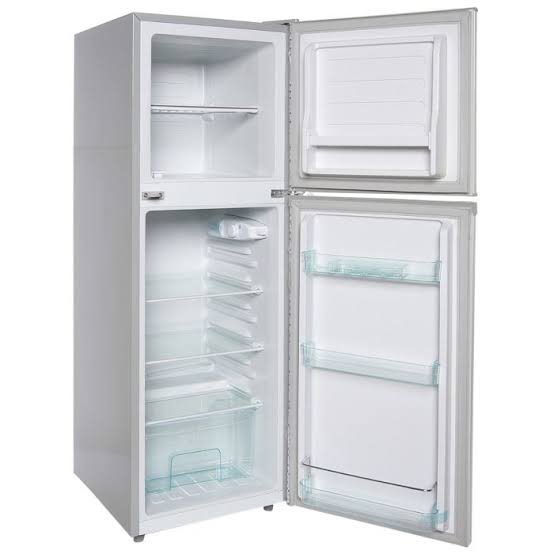 🔥DEAL🔥RAMTONS 128L 2 Door Direct Cool Fridge, Silver- RF/173 CFC Free Direct Cool ,Hard Top,Glass Shelves