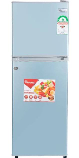 🔥DEAL🔥RAMTONS 128L 2 Door Direct Cool Fridge, Silver- RF/173 CFC Free Direct Cool ,Hard Top,Glass Shelves