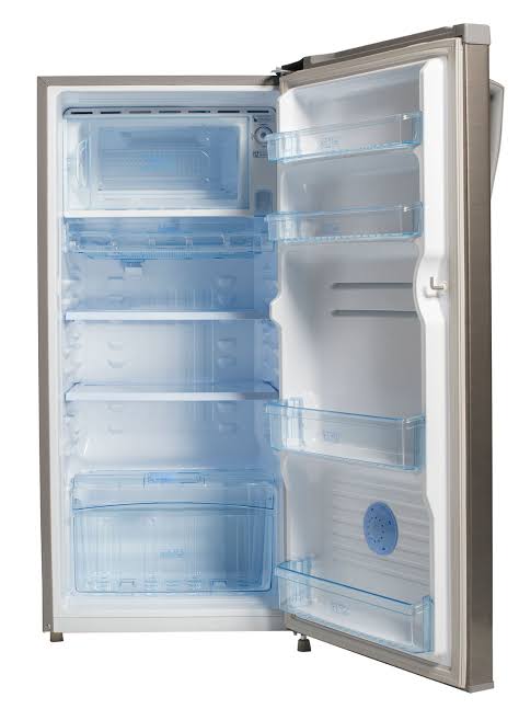 🔥DEAL🔥VON 125L VRT-125DRAG Double Door Direct Cool Fridge 92L fridge capacity + 33L freezer capacity Thick thermal insulation for better cooling and energy efficiency Interior light for clear