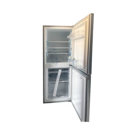 🔥OFFER🔥Roch Double Door Fridge,138L Double Door Refrigerator Strong Glass Shelves – Durable, easy to clean, and designed to support heavy food items Spacious Freezer Compartment  Ideal for ice trays
