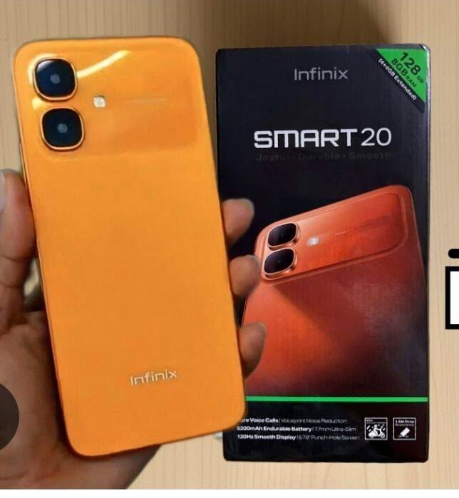 🔥[NEW ARRIVAL] INFINIX Smart 20 256GB+4GB 6.67" 120Hz Display Dual Speakers Dual SIM 4.5G Slim Phone 5200mAh Battery 15W Charging IP64 Fingerprint Lock Android 16 SMARTPHONE                       .🔥