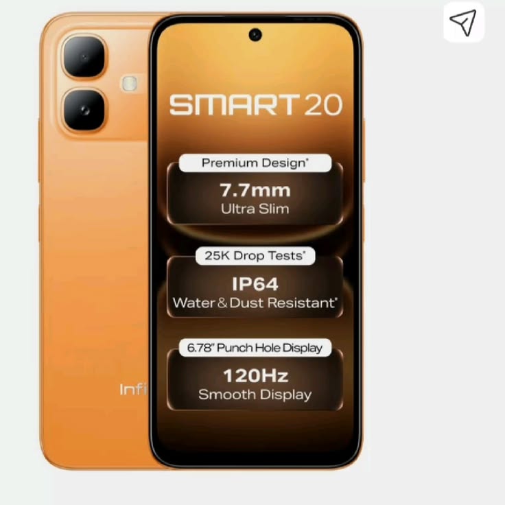 🔥[NEW ARRIVAL] INFINIX Smart 20 256GB+4GB 6.67" 120Hz Display Dual Speakers Dual SIM 4.5G Slim Phone 5200mAh Battery 15W Charging IP64 Fingerprint Lock Android 16 SMARTPHONE                       .🔥