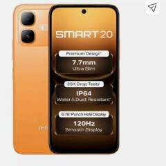 🔥[NEW ARRIVAL] INFINIX Smart 20 256GB+4GB 6.67" 120Hz Display Dual Speakers Dual SIM 4.5G Slim Phone 5200mAh Battery 15W Charging IP64 Fingerprint Lock Android 16 SMARTPHONE                       .🔥