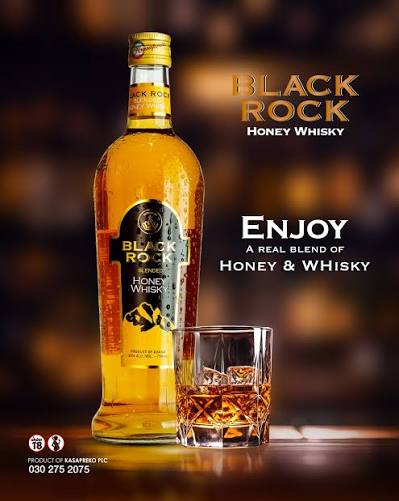 Kasapreko-Black Rock Honey Whiskey 35%Alc 750ML