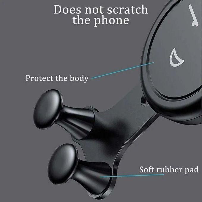 Gravity Car Phone Holder Air Vent Hook Mobile Phone Mount GPS for iPhone Samsung Xiaomi Car Bracket Universal Smartphone Stand