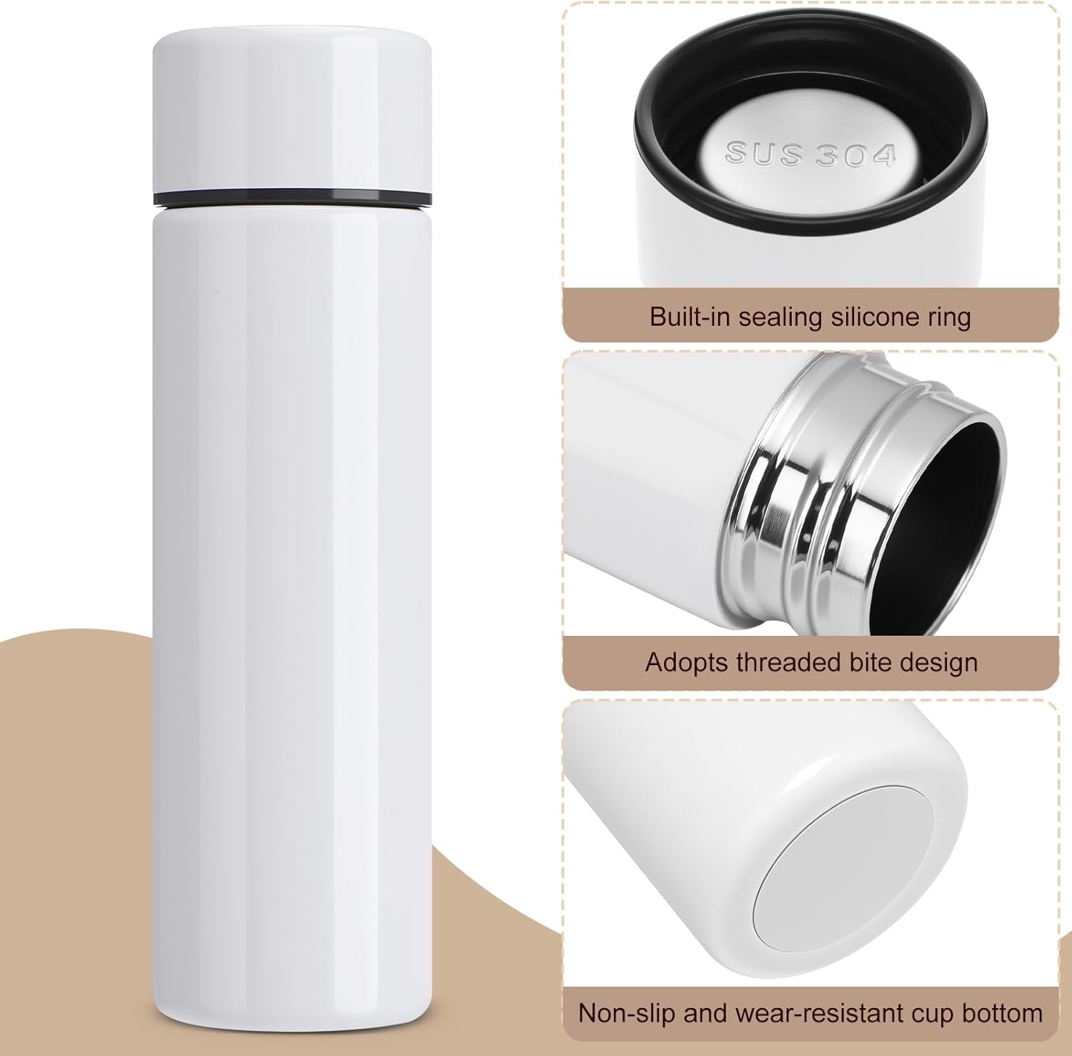 Smart Flask LED Display Smart Thermos Stainless Steel Insulation Touch Intelligent Temperature Display Vacuum Flasks Cup Digital Mug