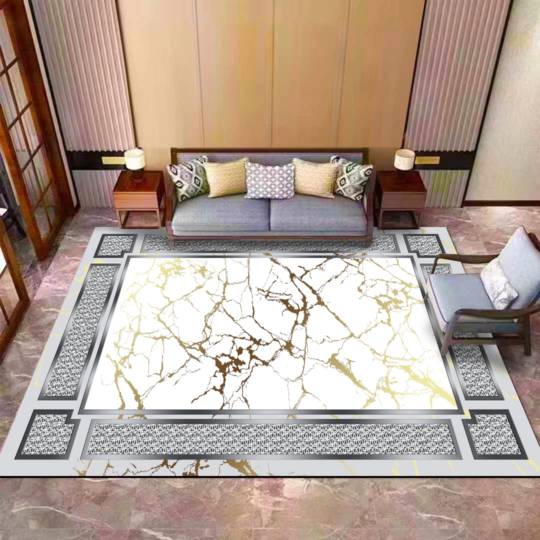 5*8 Luxurious 3D Carpet for Living Room Bedroom Mat Indoor Washable Floor Home and Decor Mat