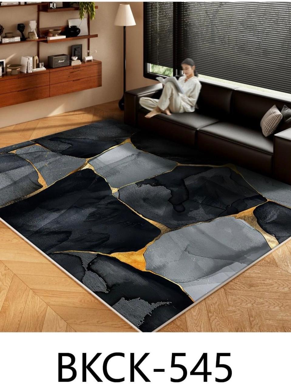 5*8 Luxurious 3D Carpet for Living Room Bedroom Mat Indoor Washable Floor Home and Decor Mat