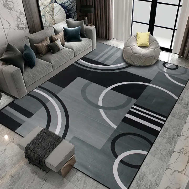 5*8 Luxurious 3D Carpet for Living Room Bedroom Mat Indoor Washable Floor Home and Decor Mat