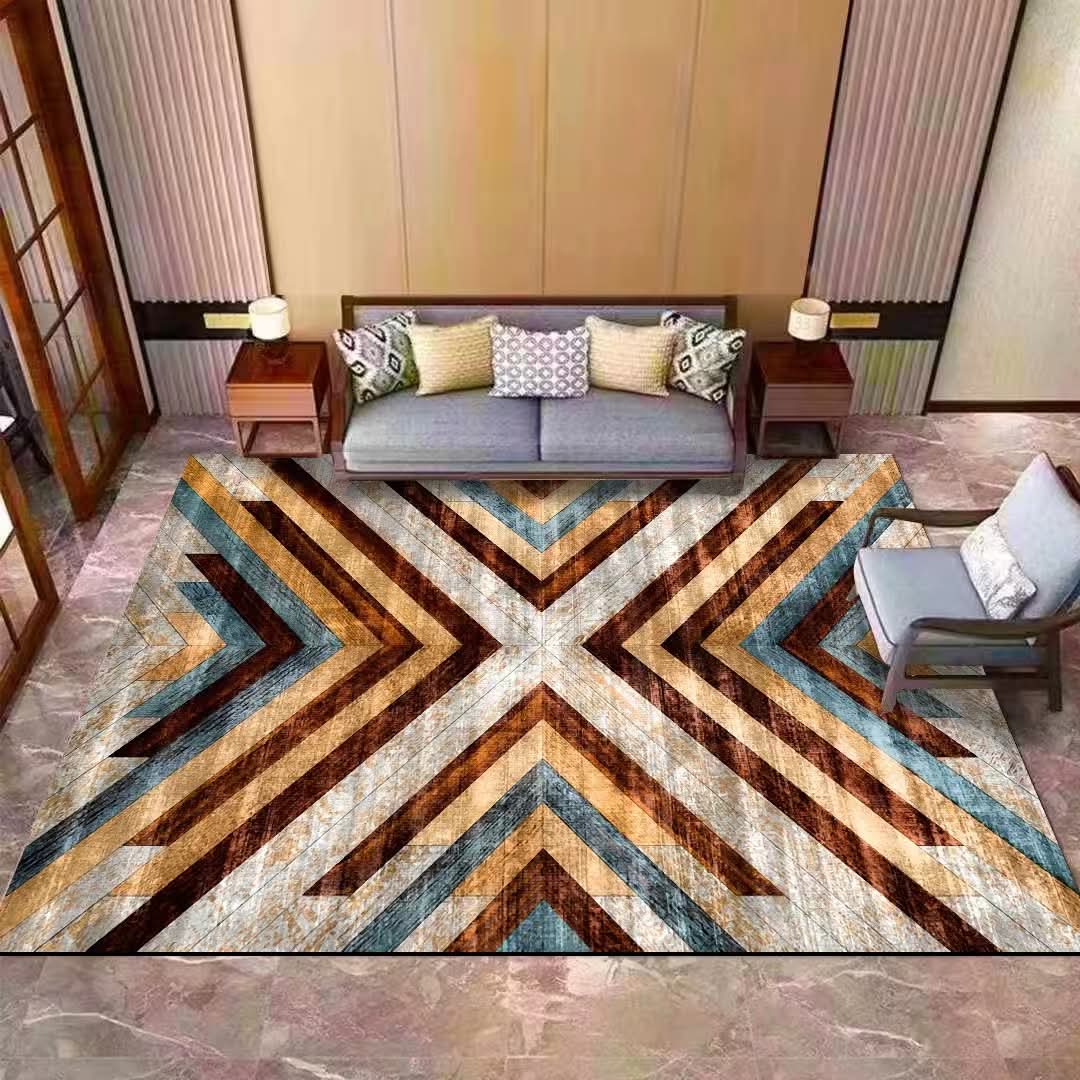 5*8 Luxurious 3D Carpet for Living Room Bedroom Mat Indoor Washable Floor Home and Decor Mat