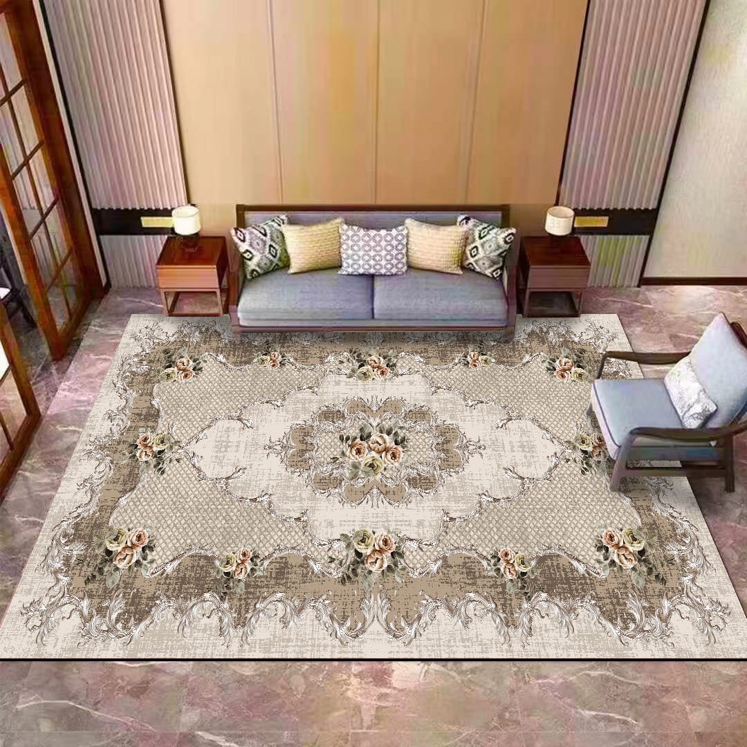 5*8 Luxurious 3D Carpet for Living Room Bedroom Mat Indoor Washable Floor Home and Decor Mat