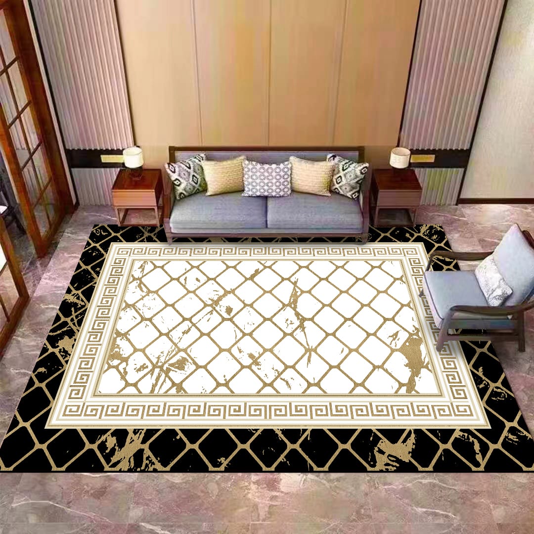 5*8 Luxurious 3D Carpet for Living Room Bedroom Mat Indoor Washable Floor Home and Decor Mat