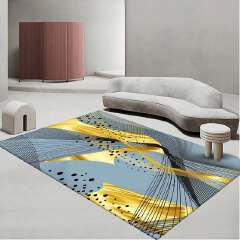 5*8 Luxurious 3D Carpet for Living Room Bedroom Mat Indoor Washable Floor Home and Decor Mat