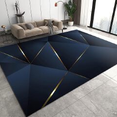 5*8 Luxurious 3D Carpet for Living Room Bedroom Mat Indoor Washable Floor Home and Decor Mat