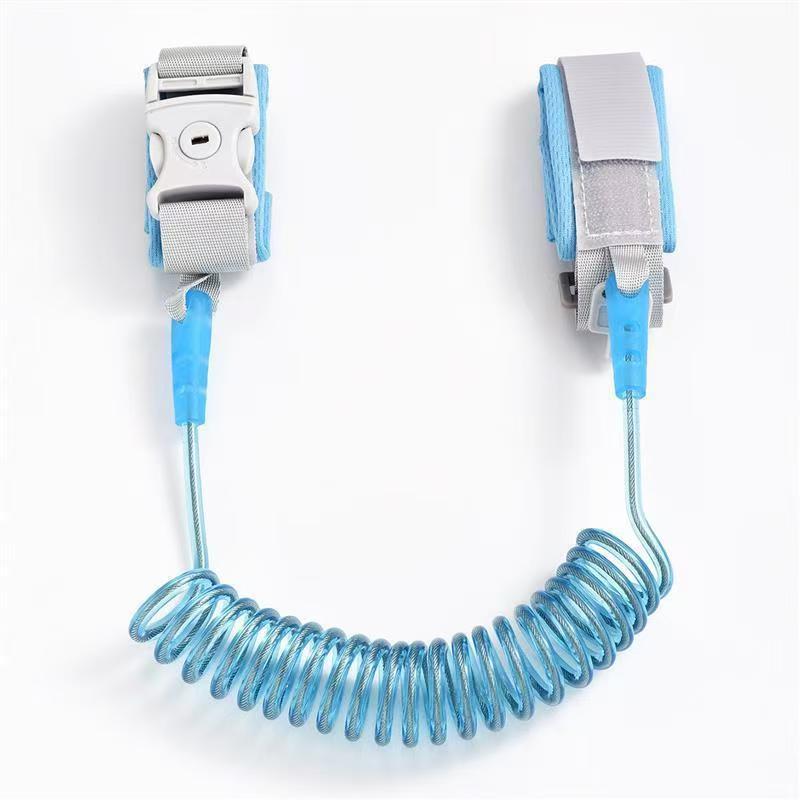 1piece Baby Leash Bracelet With Key Lock Upgraded Shrinkage Cord Bracelet For Children