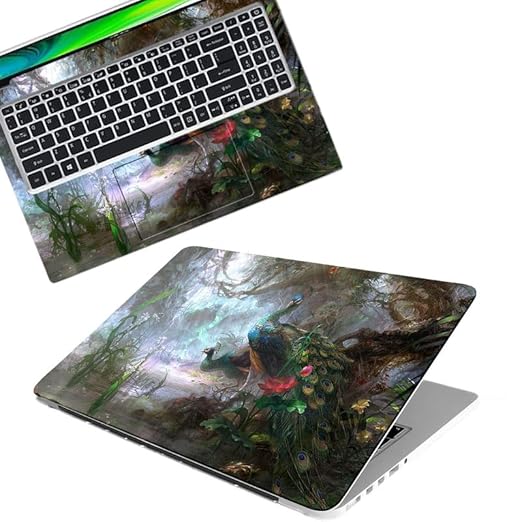 Galaxsia DSGN 579 Full Body Laptop Skin Bubble-Free| Laminated & Removable | HD Quality Sticker for Laptops Upto 15.6 Inches Compatible with Hp/Dell/Acer/Lenovo/Asus.