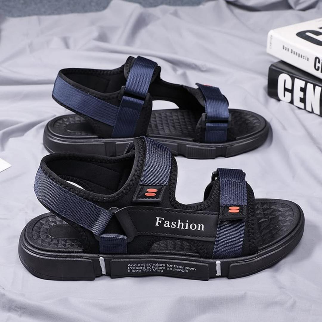 Men'S Shoes Sandals New Student Korean Style Trendy Sandals, Beach Shoes, Sports Open-Toe Slippers, Non-Slip Casual Sandals For Outer Wear