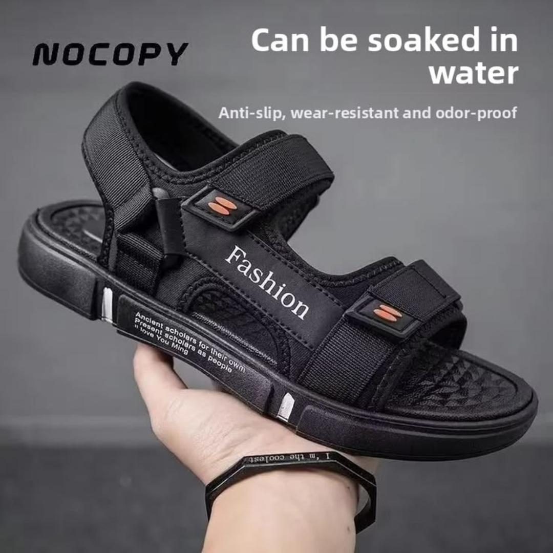 Men'S Shoes Sandals New Student Korean Style Trendy Sandals, Beach Shoes, Sports Open-Toe Slippers, Non-Slip Casual Sandals For Outer Wear