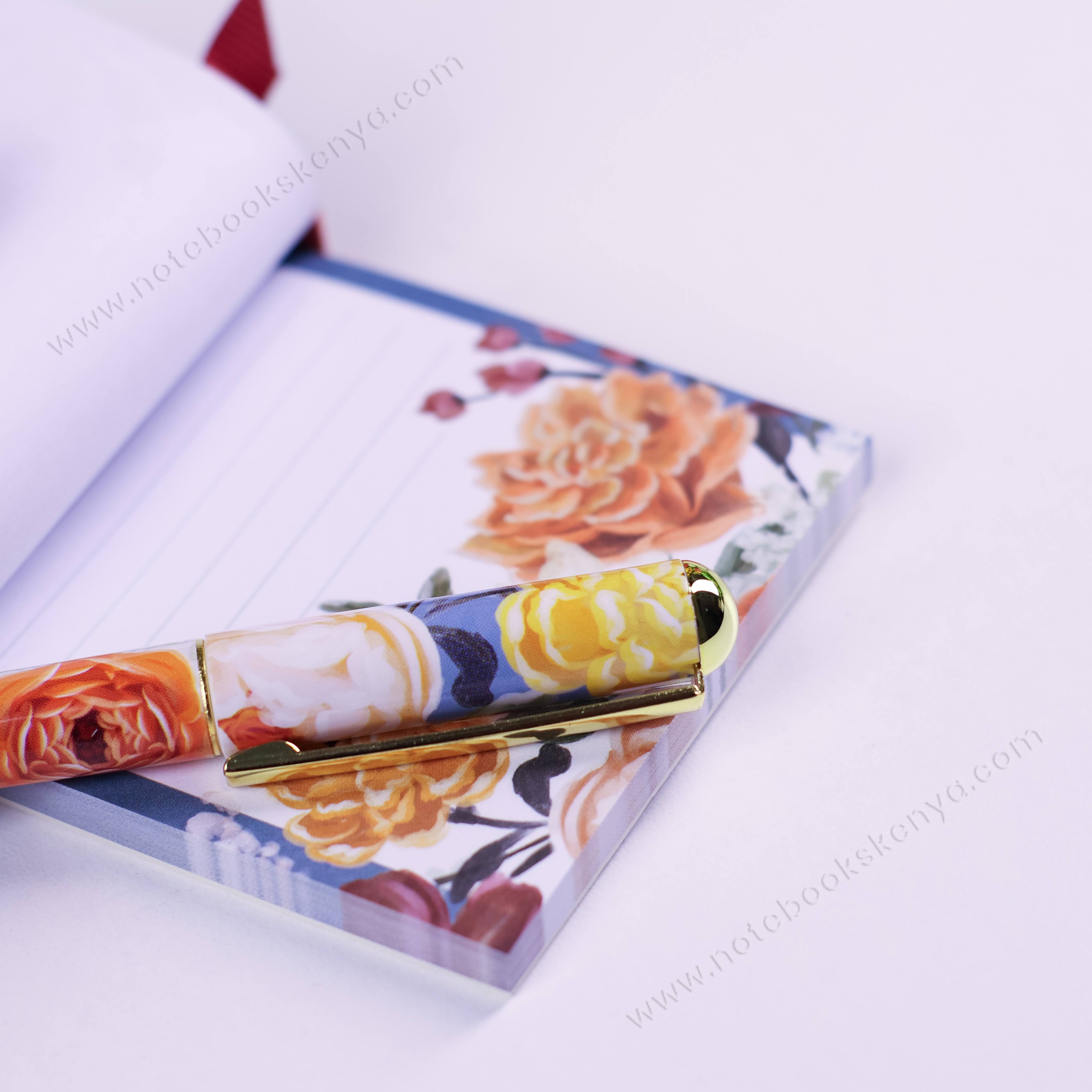 Joy Comes in the Morning Magnetic Notepad with Pen Gift for Women, Girls and Ladies Unique Birthday, Anniversary and Wedding Gift.