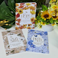 May the God of Hope Fill You with All Joy” Softcover Notebook Gift for Women, Girls and Ladies Unique Birthday, Anniversary and Wedding Gift.
