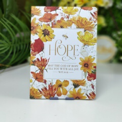 May the God of Hope Fill You with All Joy” Softcover Notebook Gift for Women, Girls and Ladies Unique Birthday, Anniversary and Wedding Gift.