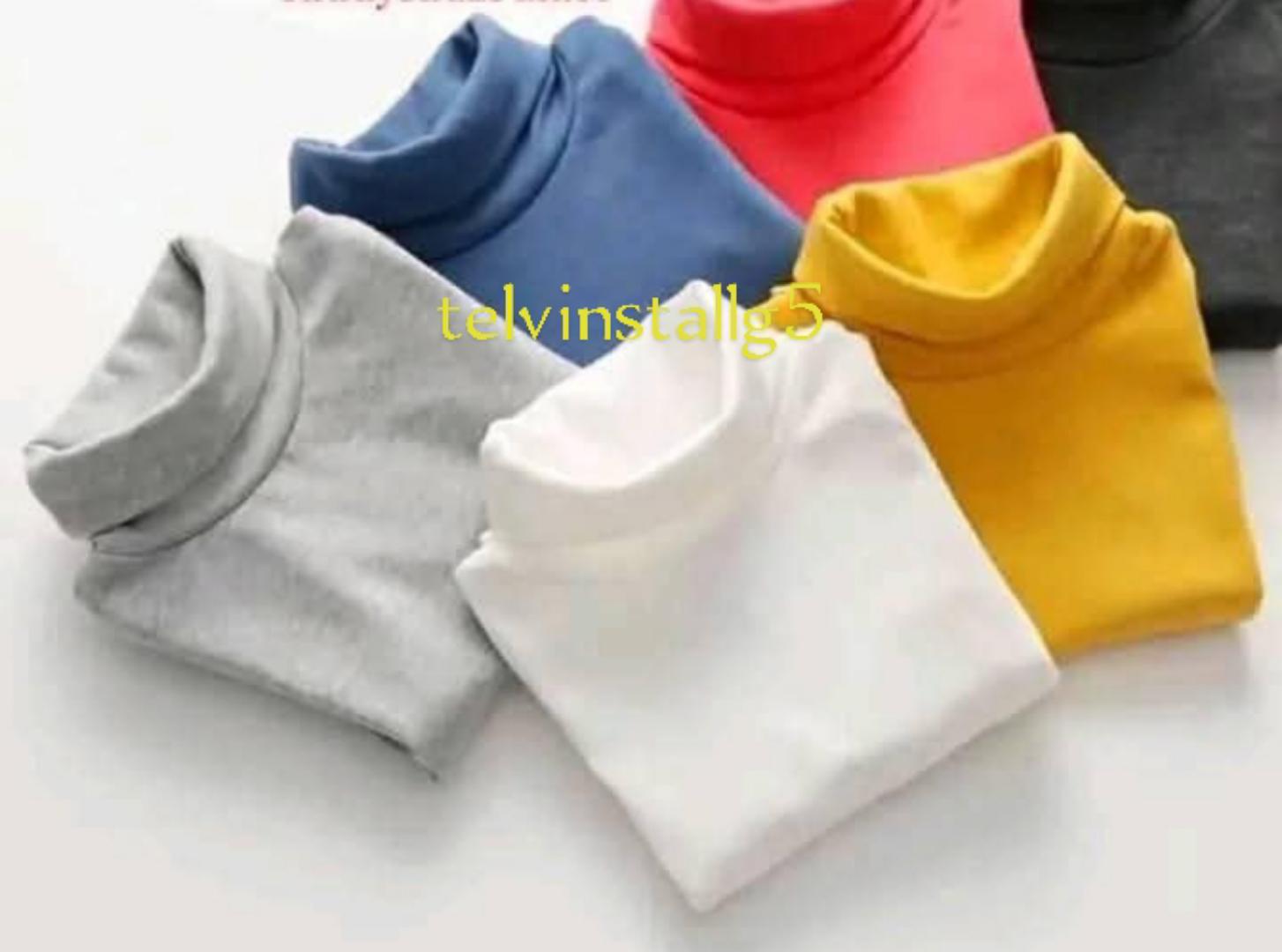 Boys and Girls cotton fullneck,0- 9yrs