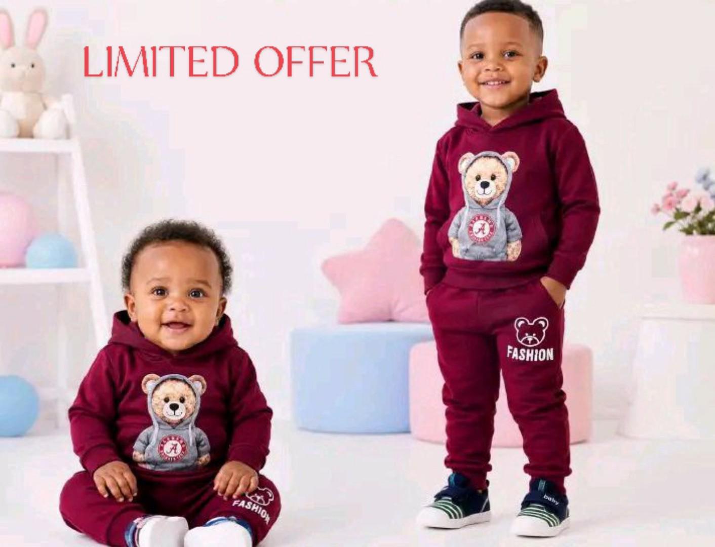 Weekend offer HOODED baby suit for boys and girls ,age 0-21/2 years)prints may differ from time to time