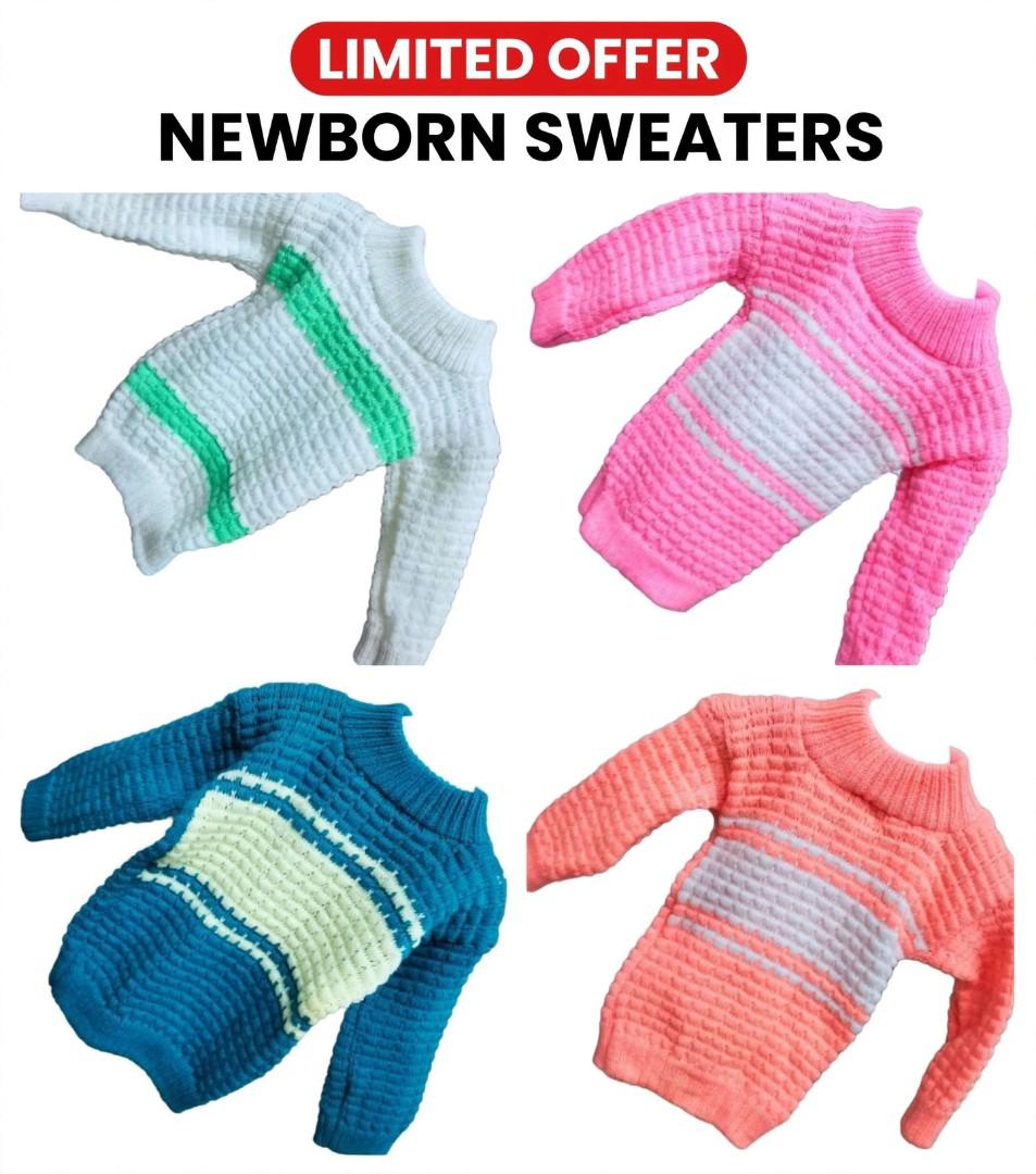 ONE NEWBORN Knitted sweaters ,for boys and girls,warm and comfortable Suitable for all seasons ,Firmly knitted