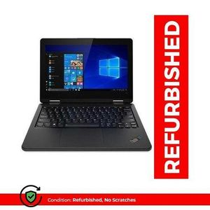 (FREE Mouse) Lenovo Yoga 11e  i3 X360 Touchscreen Laptop – 4GB RAM, 128GB SSD, 12” Convertible 2-in-1 | Windows 10 Pro | Sleek Black (Refurbished)