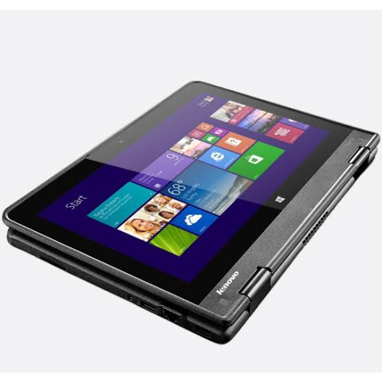 (FREE Mouse) Lenovo Yoga 11e  i3 X360 Touchscreen Laptop – 4GB RAM, 128GB SSD, 12” Convertible 2-in-1 | Windows 10 Pro | Sleek Black (Refurbished)
