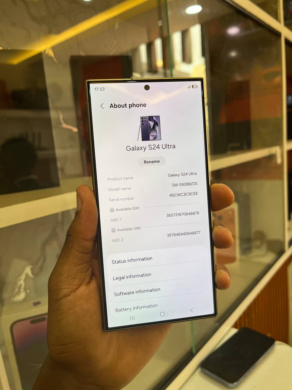 SAMSUNG Galaxy S24 Ultra 256GB 5G AI Smartphone, 12GB RAM, 200MP Camera, 6.8" AMOLED 120Hz Display, Snapdragon 8 Gen 3, S Pen, Titanium Frame, 5000mAh Battery, US Version [2024]