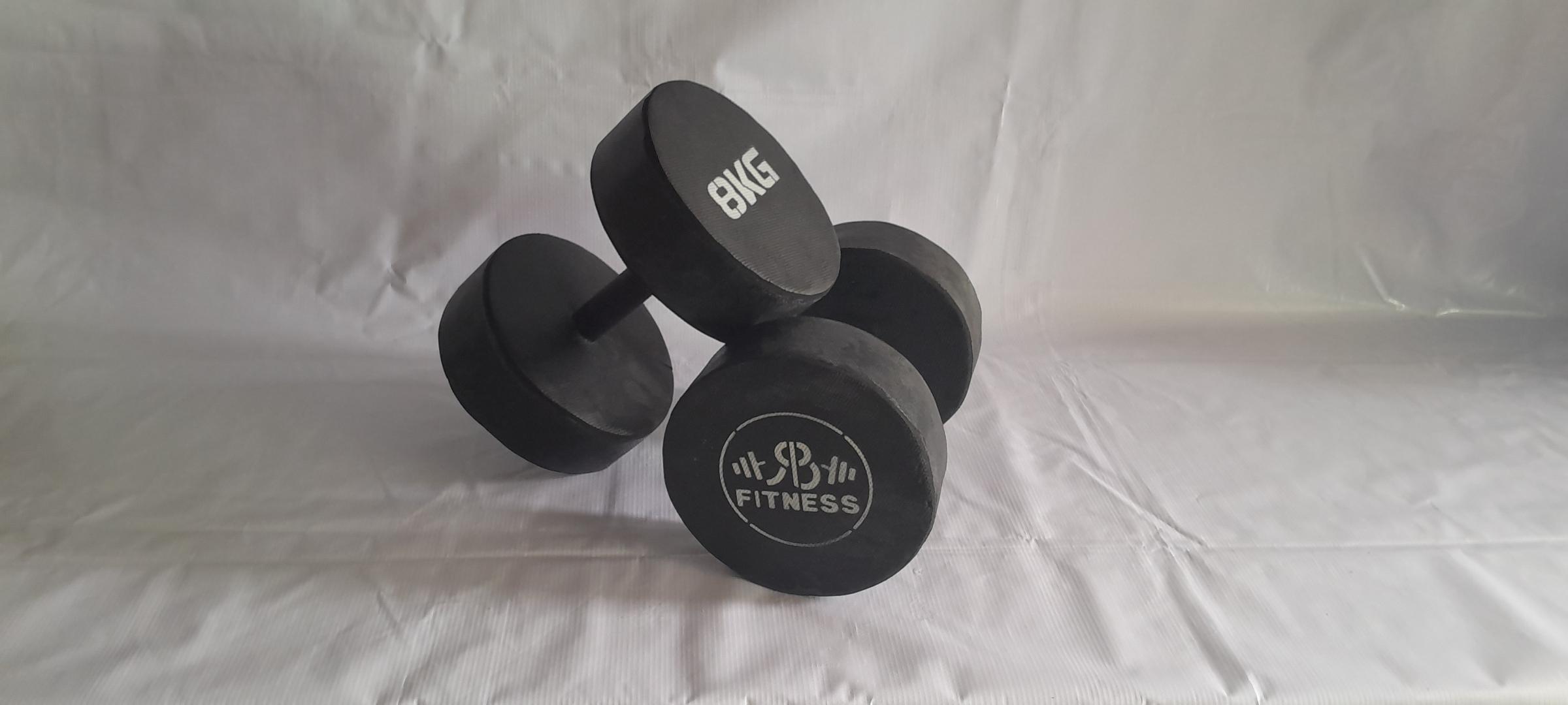 8kg dumbbells ( set of 2 dumbbells in the box)