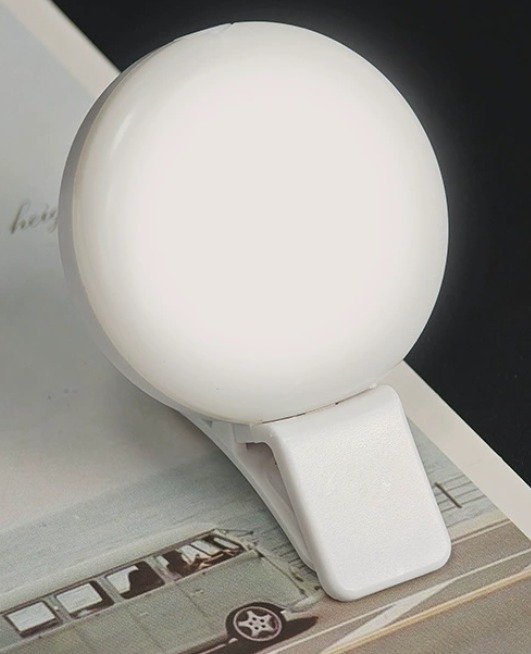 Portable Led Selfie Ring Light Mini Rechargeable Fill Light Live Clip-On Bulb Beauty Usb Photographic Super Bright Lighting For Makeup Vlog Video Recording Led Selfie Lamp Ring Novelty Makeup Lighting