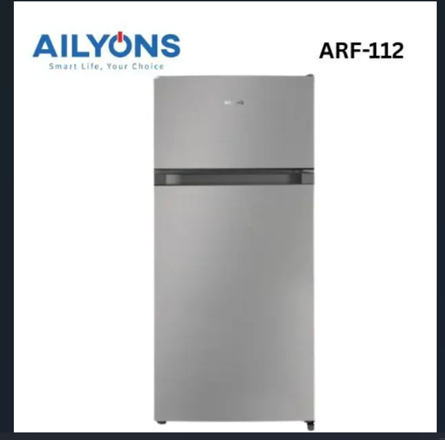 AILYONS 112L Double Door Fridge ARF-112 Refrigerator