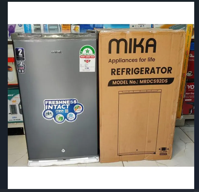 Mika Fridge- Single Door, Direct Cool, 92LITRES+1YEAR WARRANTY
