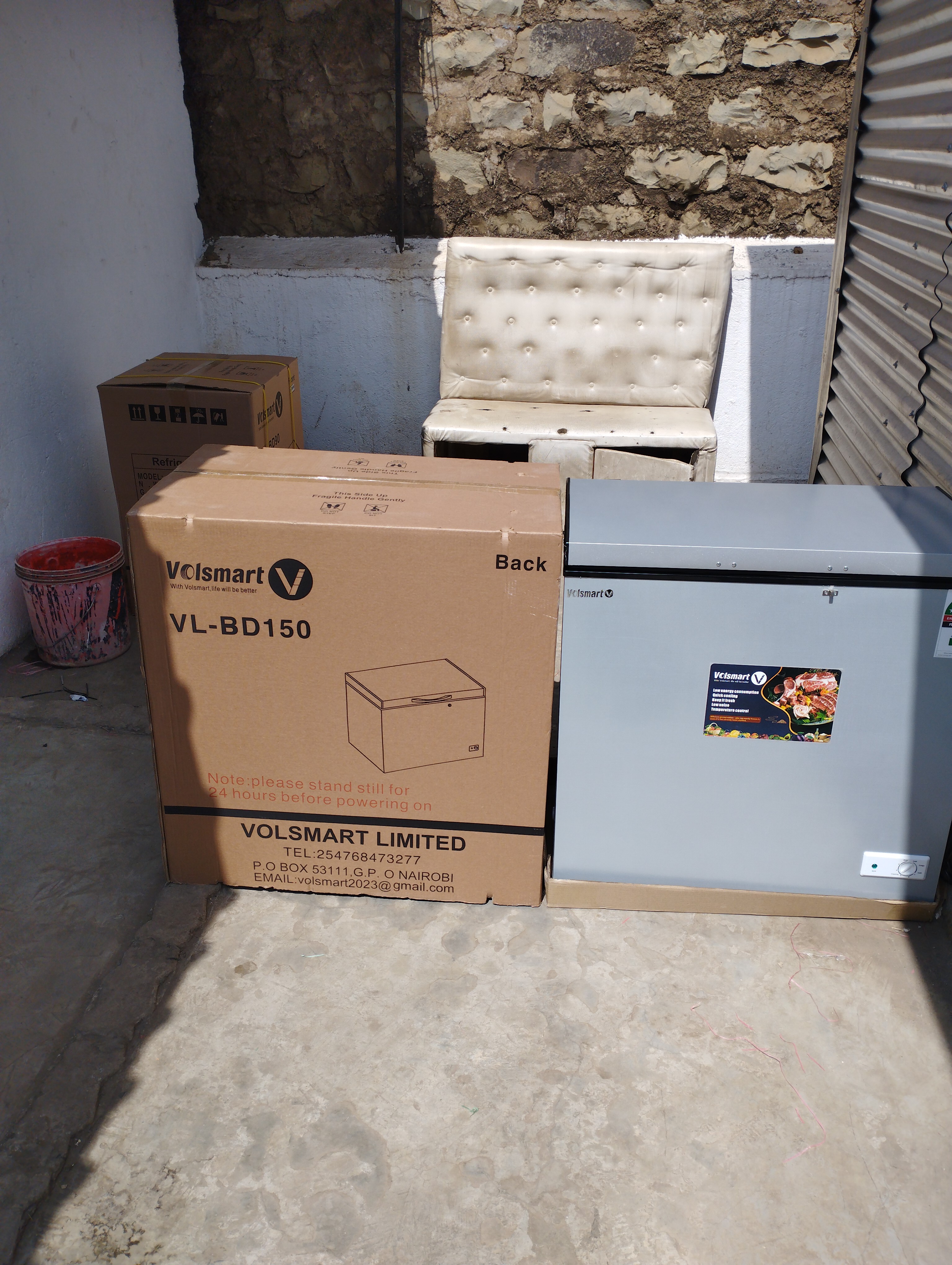 Volsmart 150 Litres Deep Freezer – Energy Efficient Chest Freezer, 3.5-Star Rating