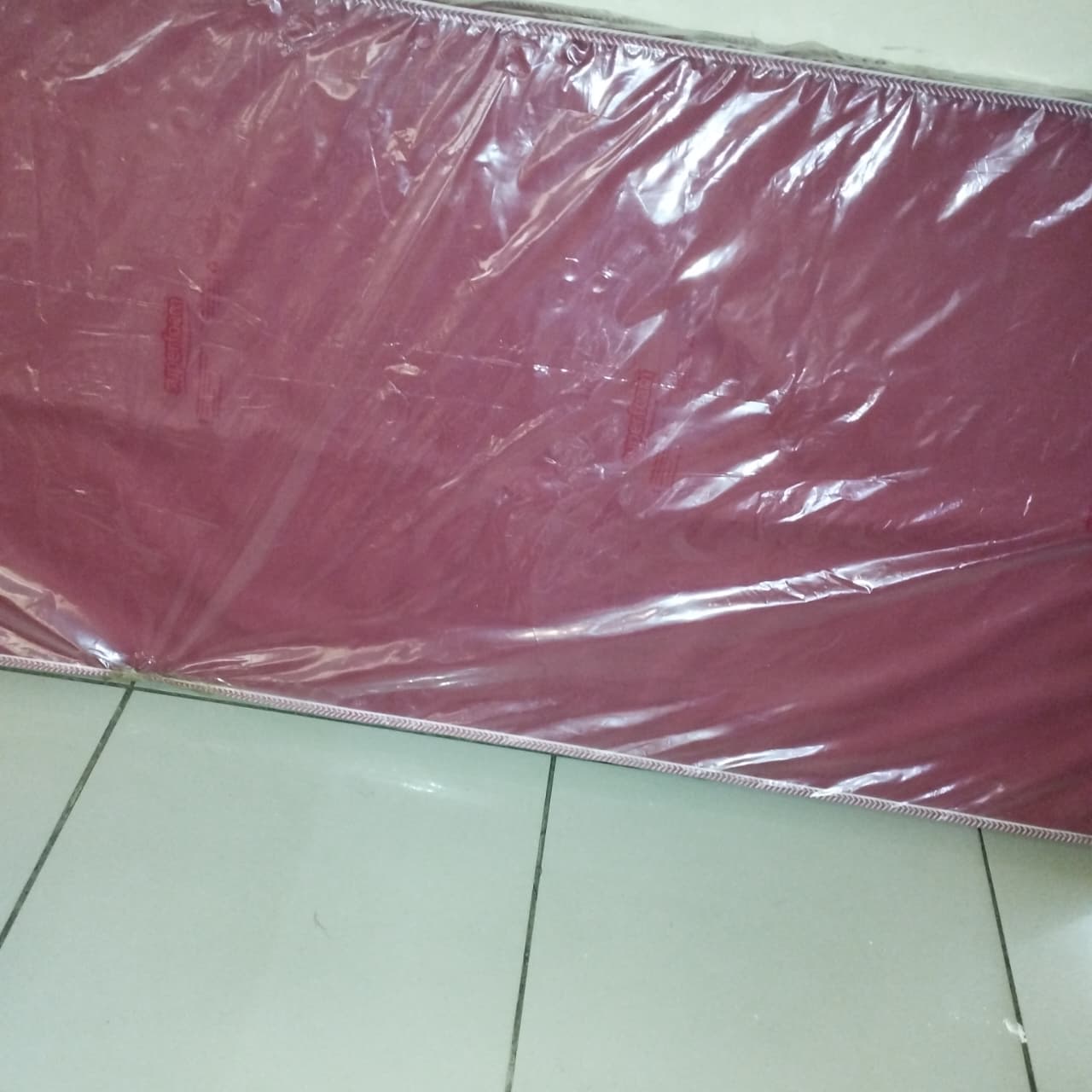 Red 2.5×6×4 inch plain school mattress