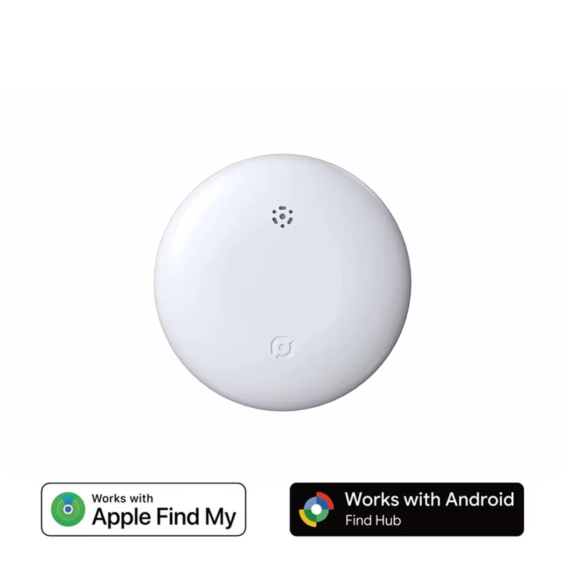 Dual System iOS/ Android Wireless Tag Locator with GPS Tracker,  Mini Global Tracking for Pet, Kids, Items/ luggage, IP67 Waterproof, Replaceable battery (12- months)