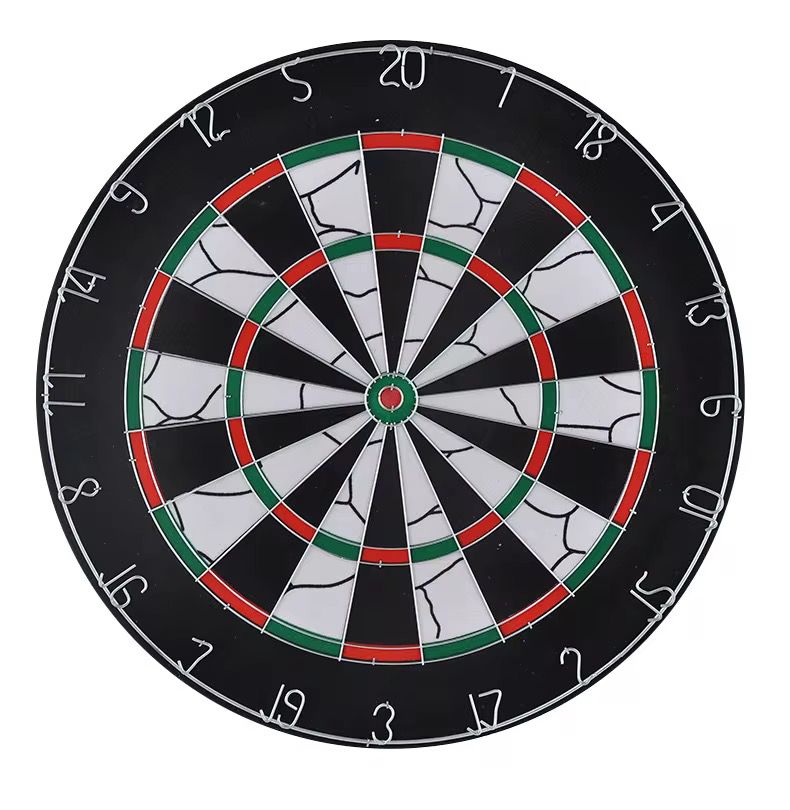 🎯⚡ 18 INCHES DOUBLE SIDED FLOCKED IRON NUMBERS DART BOARD – PROFESSIONAL QUALITY SET 💥🏆

Enjoy classic indoor fun and competition with this high-quality dart board designed for accuracy, durability