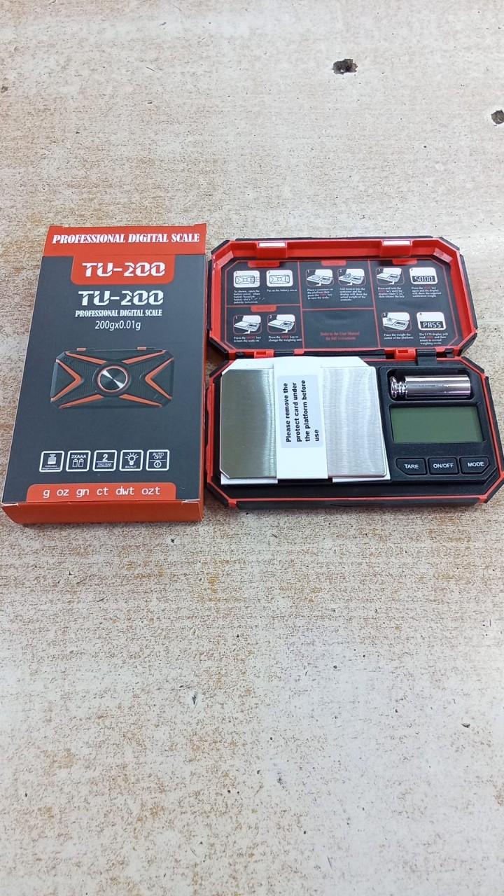 Fuzion TU200 Jewellery weighing scale 0.01g-200g electronic pocket scale