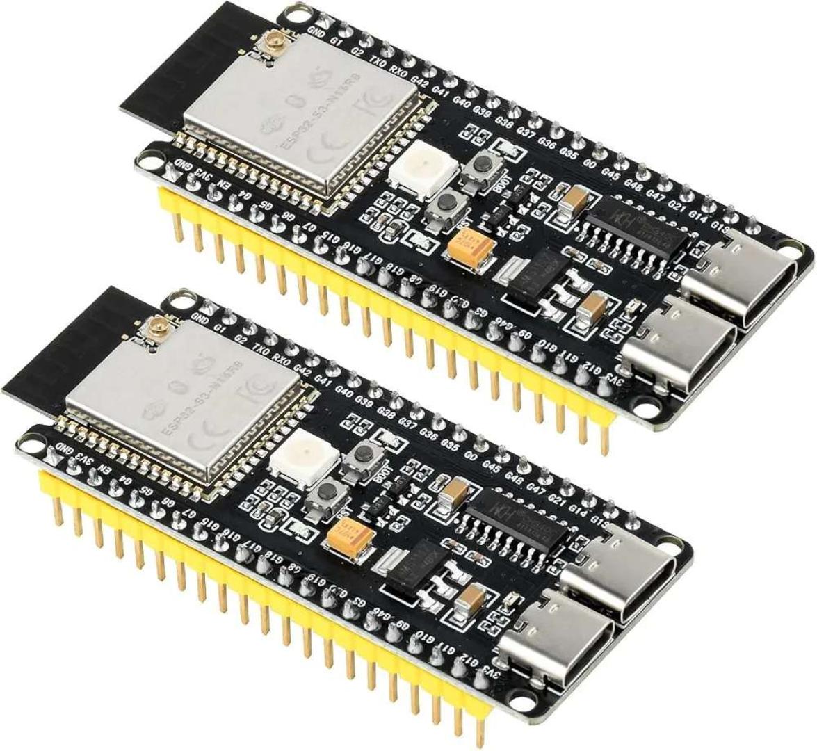 ESP32-S3 Development Board Dual Type-C USB Port WiFi Bluetooth Microcontroller Board for IoT Electronics Programming and DIY Projects