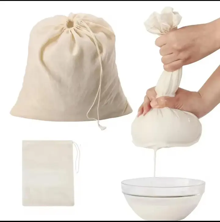 COTTON CHEESE CLOTH PERFECT AND FINE FABRIC, IDEAL FOR FILTERING CHEESE,COFFEE,FRESHLY SQUEEZED JUICE,BUTTER,YOGHURT,NUT MILK ETC. CHEESE CLOTH FOR STRAINING & COOKING;  UNBLEACHED COTTON CHEESECLOTH;