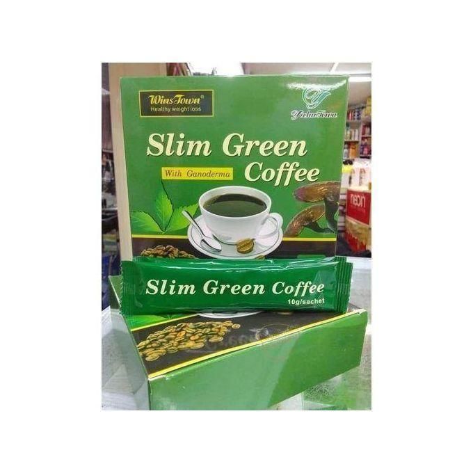 Green Coffee Slim Coffee With Ganoderma Instant Coffee Weight Loss