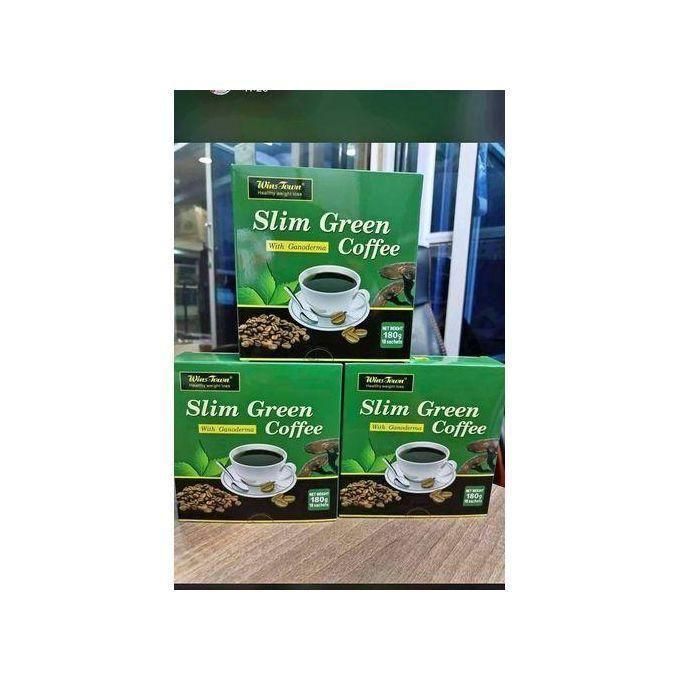 Green Coffee Slim Coffee With Ganoderma Instant Coffee Weight Loss