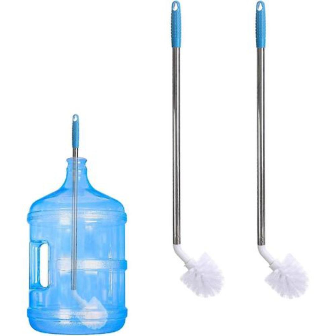 Bent Gallon Cleaner. bent gallon cleaning brush is a specialized, long-handled cleaning tool featuring an angled or L-shaped flexible design. It is specifically engineered to reach the deep corners an