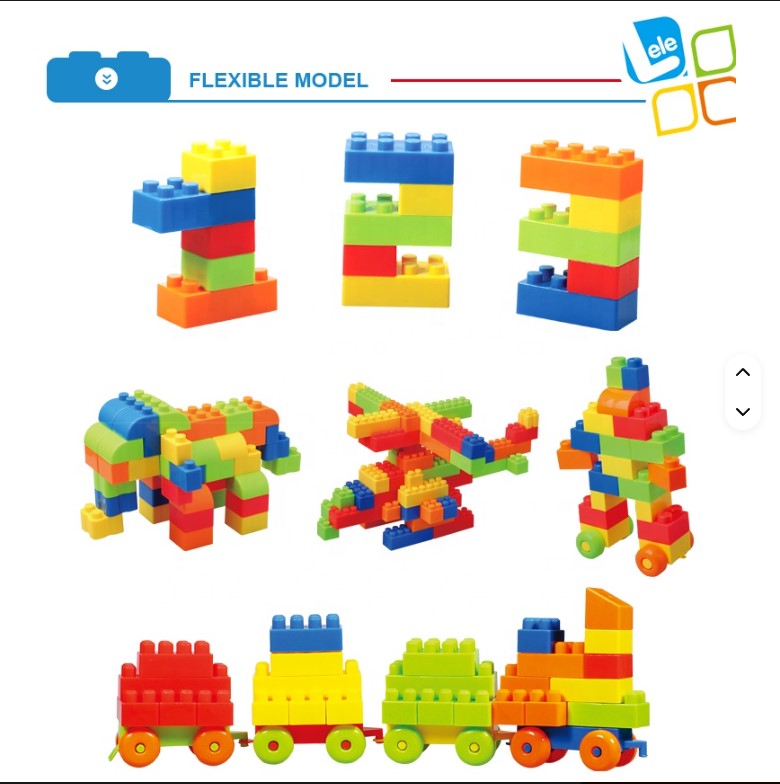 Building Block Toy Set in Car-Shaped Storage Container Educational Construction Playset for Kids Creative STEM Learning Motor Skills Development Shape Recognition and Safe Hands-On Building Activity