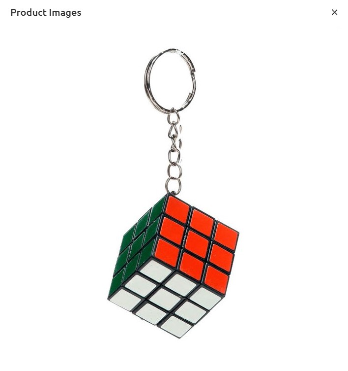 Puzzle Cube Keychain Mini 3x3 Functional Rotating Brain Teaser Toy with Metal Ring Attachment Portable Educational Fidget Puzzle for Bags Keys and Travel Entertainment Puzzle Cube Keychain