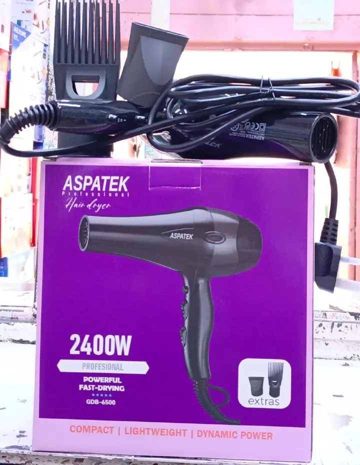 Aspatek new arrival 2400 Walt's Hair Dryer Blow-dry🎉Fast drying with strong airflow for all hair types