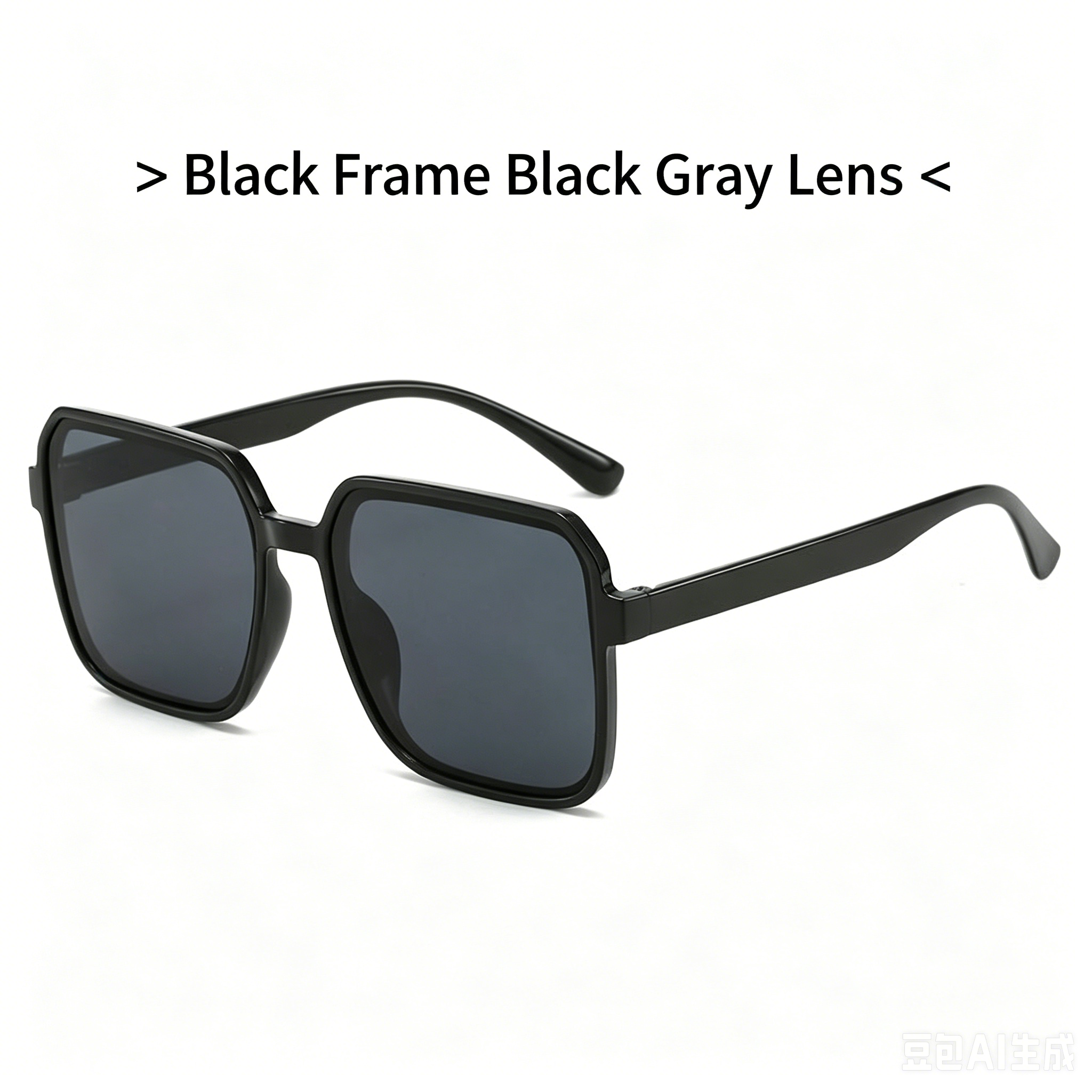 Unisex Retro Square Sunglasses Simple Classic Hip Hop Street Photography Catwalk UV375 Anti UV Outdoor Shades